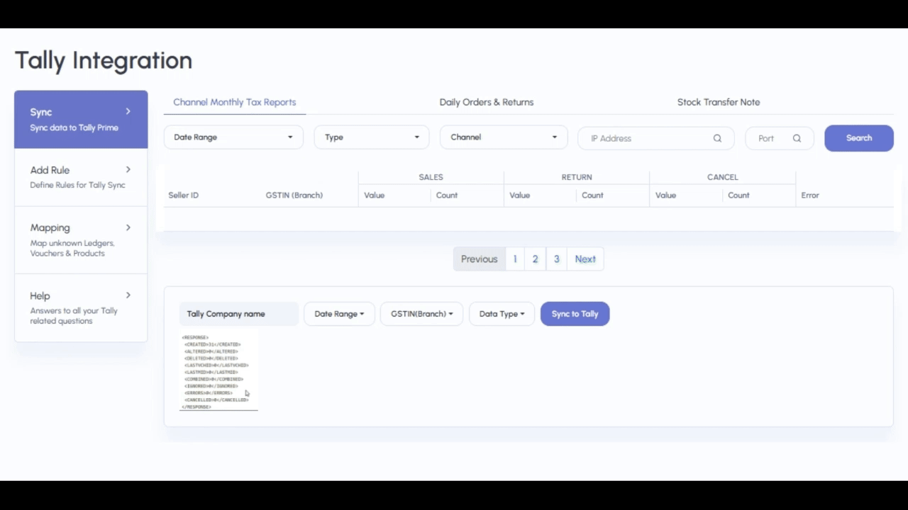 Accounting Dashboard